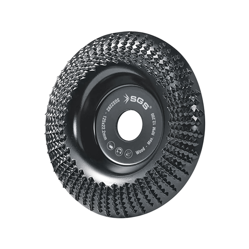 AHŞAP İŞLEME TAŞLAMA DİSKİ KAVİSLİ 115MM*22,22MM